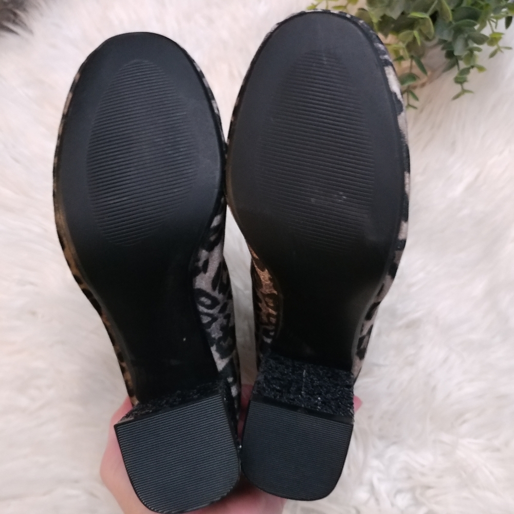 Not Rated Cherry Bootie Leopard Print Size 6.5 - image 2